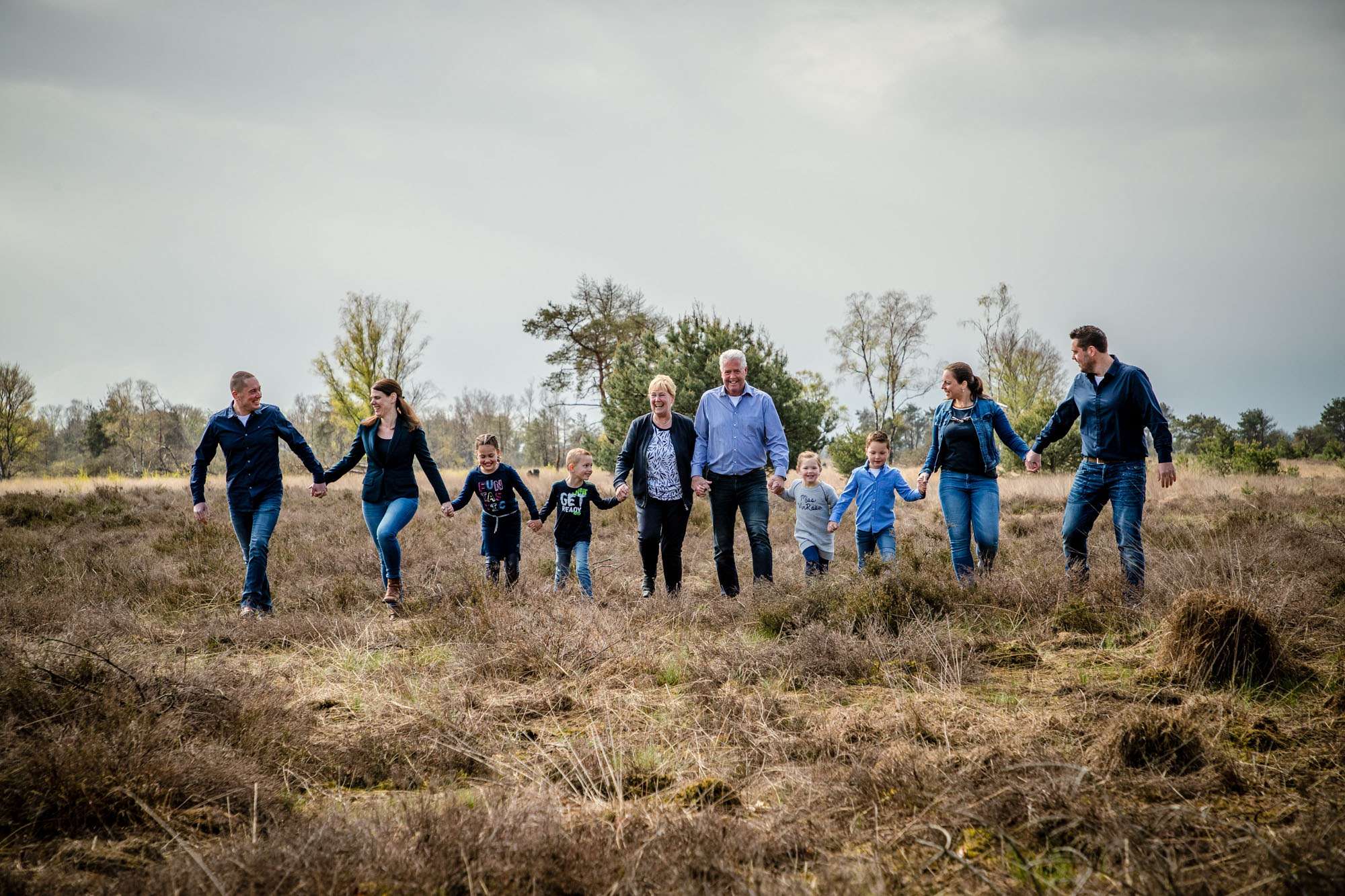 Fotoshoot met familie